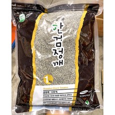 한 검정깨가루1kg X10봉 흑임자가루 흑임자분말 검정깨분말, 10개