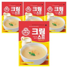 오뚜기 크림스프, 300g, 4개