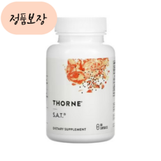 Thorne 손_쏜_R서치_리서치_ SAT 60캡슐 에스에이티 S.A.T_안심구매DD_[현지인기상품], 1개