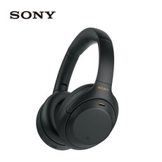 공식 직판 소니 WH-1000XM4 고해상도 헤드 마운트 무선 노이즈 캔슬링 헤드폰, 검정, 공식 표준