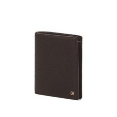 닥스브라운로고장식소가죽중지갑