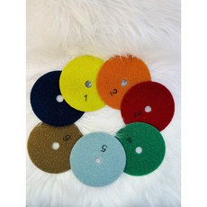 4인치 100mm 다이아몬드패드 습식 연마패드 디스크 /화강암 대리석 콘크리트 패드, 2000, 1개