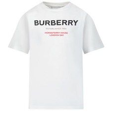 바이스트 [BURBERRY] 23SS 키즈 로고 프린팅 크루넥 티셔츠 8064570