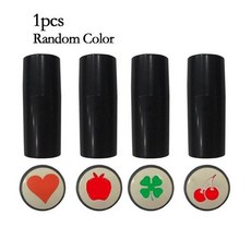 1 pc 플라스틱 실리콘 골프 공 스탬퍼 스탬프 인감 인상 마커 인쇄 선물 상품 6, 임의의 색상