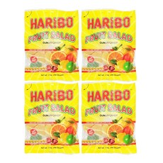 Haribo 하리보 프루트 살라드 142g 4팩, 1개