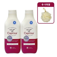 카프리나 카프리나 산양유 바디워시 500ml 2개+샤워볼