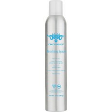 CRACK HAIR FIX 회사 홀드 피니싱 스프레이-모든 모발 타입을위한 바람과 습도에 강한 홀드 & 하이 샤인, 1