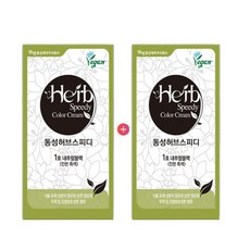 [2023년 신제품] 동성제약 허브 스피디 비건 염모제 (옻안타는 염색약)2개