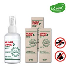 무무스가드 플러스 액, 80ml, 3개
