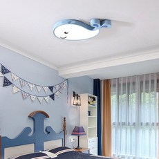보아스라이팅 아기고래 방등(LED) 홈 디자인 인테리어 조명, 아기고래방등(LED)-블루
