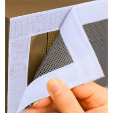 루버방충망 모기망 모기장 사용자 정의 크기 안티모기 창 화면 자기 접착 여름 곤충 방지