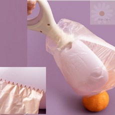 굿데이 배변집게+배변봉투(퍼플) 슬기롭게 살기, 1개