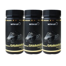 위더스 프리미엄 감마루스 거북이 사료 120ml 모든 파충류 열대어 먹이, 3개