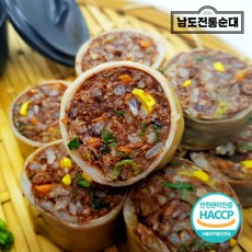 [남도전통순대] 남도전통 막창 암뽕순대 300gx5팩, 5개, 300g