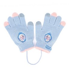 FR0224 겨울왕국2 블루 스마트터치 장갑, 마이티 XS