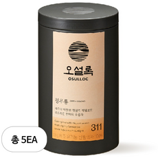 오설록 유기농 청우롱차, 50g, 5개입, 5개