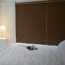 창벗 오동나무 원목 우드블라인드(오픈행사), 원목NA-05