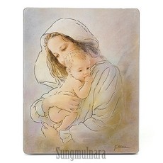 성물나라 가톨릭 천주교 성물방 모자상 (이콘)1 액자