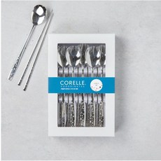 (코렐정품)코렐코디 꽃솜 샌딩수저 5인 수저세트 30만원이상 주문시 사은품증정, 1개(5개세트)