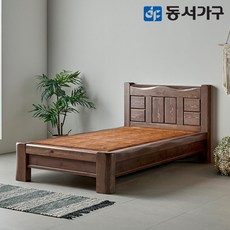 동서가구 S프리미엄 키퍼 소나무 통원목 짜맞춤 편백 인볼브 황토숯 싱글 S 흙침대 DF643426, 엔틱