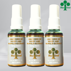 왁스그린 브라질 그린 프로폴리스 스프레이 원액 액상 리퀴드 30ml, 3개