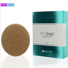 RIC 특허원료 릭앤바 두피비누, 100g, 1개