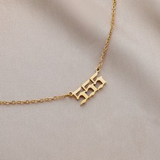 오닉스클로버목걸이