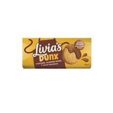Livias 리비아 던스 카라멜 아몬드 스월 쿠키 48g 10개