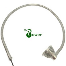 5 w led 구즈넥 작업, 5W 50cm, silver 3000k 110v, 1개