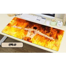 원피스 게이밍 마우스 패드 장패드 60종, 단일사이즈, 49