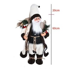 크리스마스 트리 장식 대형 큰 산타 클로스 인형 새해 선물 가족 웨딩 파티 용품 90 cm 60cm, 21) 60cm19, 1개