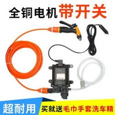 휴대용 세차기 12v 차량용 세차기 휴대용 220V 고압 세차 신기 가정용 펌프 자동차용 세차기 물총, 09 파란색 세차기(세트 1)