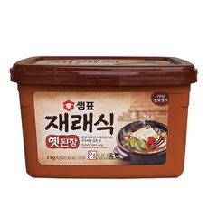 샘표/재래식옛된장 3kg, 1개