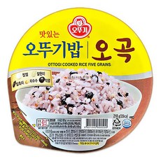 오뚜기 맛있는 오뚜기밥 오곡 210g 12개