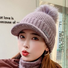 겨울방울캡모자