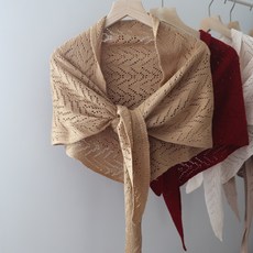 여름니트삼각숄