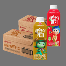 서울우유 내 안의 진짜 커피 + 딸기, 18개, 18개, 280ml