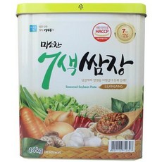 미소찬 7색쌈장 14kg 칠색쌈장 업소용 대용량, 1개, 개당 중량본상품선택