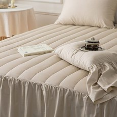 마틸라메종호텔순면누빔베드스커트