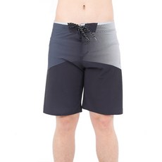 JETPILOT I W19901 FLARE MENS BOARDSHORT - CHAR/BLACK (젯파일럿 플레어 보드숏)