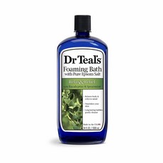 [DR TEAL'S] 닥터틸즈 엡솜솔트 포밍배스 입욕제 액체입욕제 유칼립투스 민트 1L, 1개