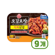 오뚜기 오감포차 직화닭발 즉석간편안주 150g x 9개