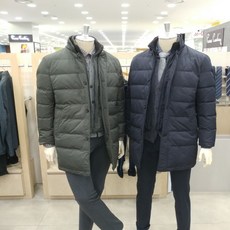 올젠 프리미엄 덕다운 패딩코트/퀼팅 패딩코트/새턴 패딩코트/부드러운 광택감 ZOZ4CP1302