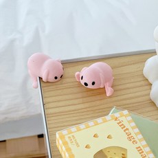 궁디팡팡 강아지 코너가드 안전 모서리보호 코너보호대 부딪힘방지 가드 쿠션 4P세트, 핑키4P, 1개