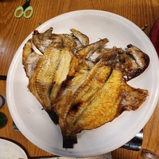 자연산 반건조 우럭 (27cm 300g전후) 4마리 완도 손질생선, 4개
