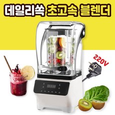 데일리쏙 초고속 블렌더 믹서기 대용량 업소용 스무디 그라인더