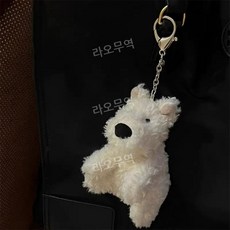 젤리캣 스타일 먼로 스코티 강아지 키링 가방키링