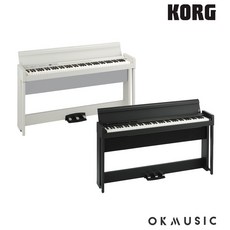 KORG 코르그 디지털피아노 전자피아노 C1-Air C1 Air, 블랙, 1개