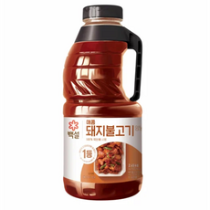 백설매콤한 돼지 불고기 양념, 2.45kg, 3개