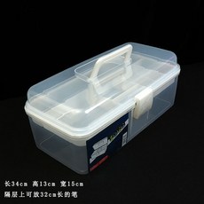 블라썸 상비약 미술도구정리함 네일아트 물감 뜨개질 십자수, 1개, ,분투명하다,,,